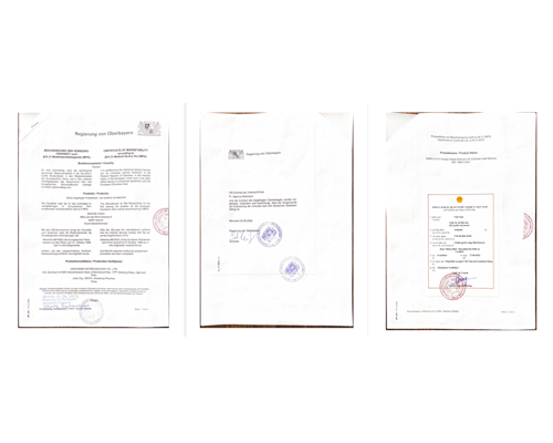 Congratulazioni di cuore! Il Kit di Rilevazione Rapida dell'Antigene (metodo dell'oro colloidale) prodotto da Babio è stato insignito della Lista Bianca di Germania, Francia e Spagna e del Certificato di libera vendita in Vietnam