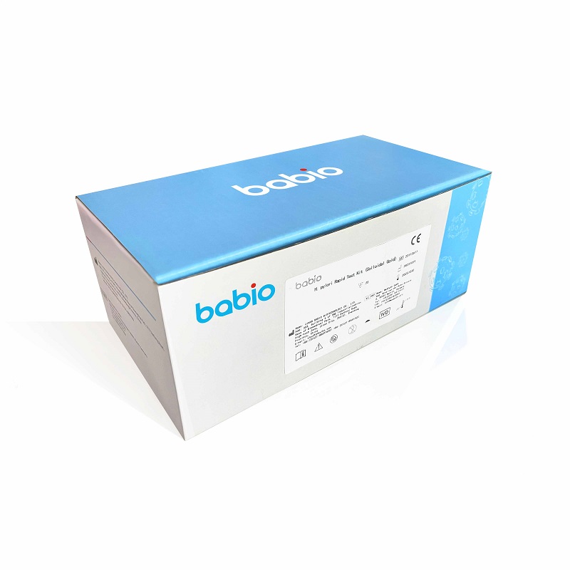 Kit per test rapido dell'antigene H. pylori (oro colloidale)